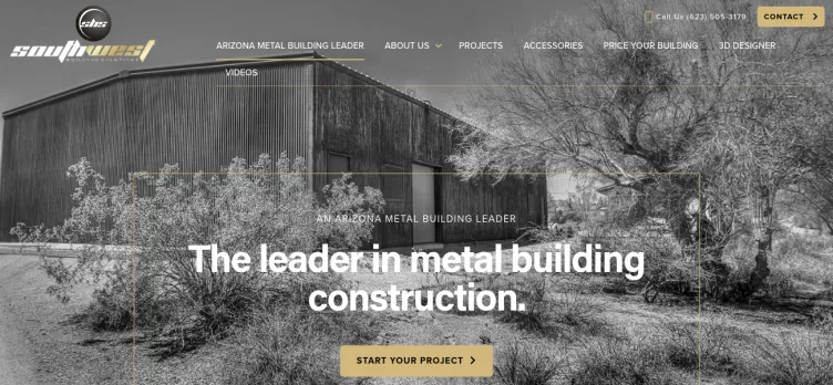 Screenshot Southwest Building Solutions