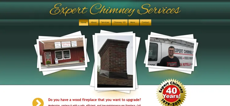 Screenshot Expert Chimney Services