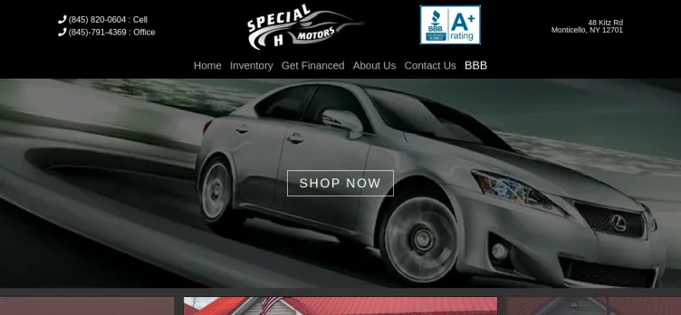 Screenshot Special H Motors