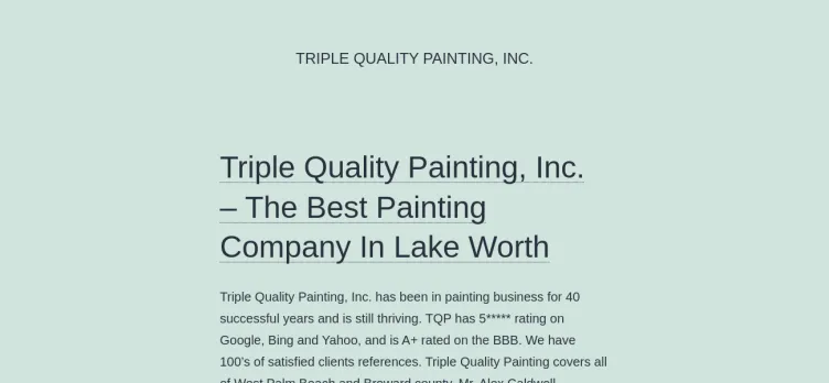 Screenshot Triple Quality Painting