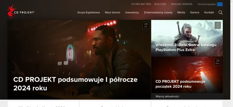 Screenshot CD PROJEKT