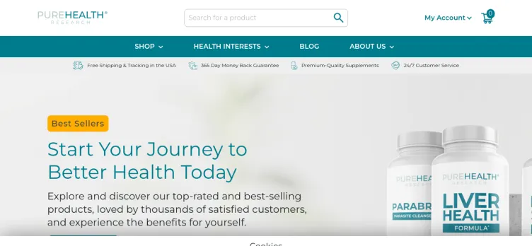 Screenshot PureHealth Research