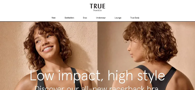 Screenshot TrueAndCo.com