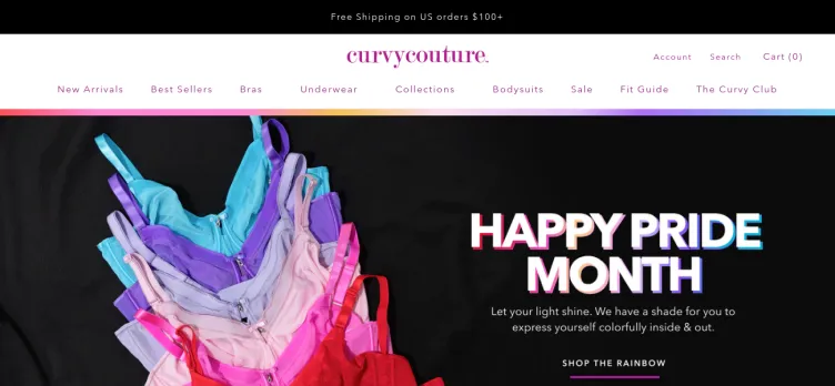 Screenshot Curvy Couture