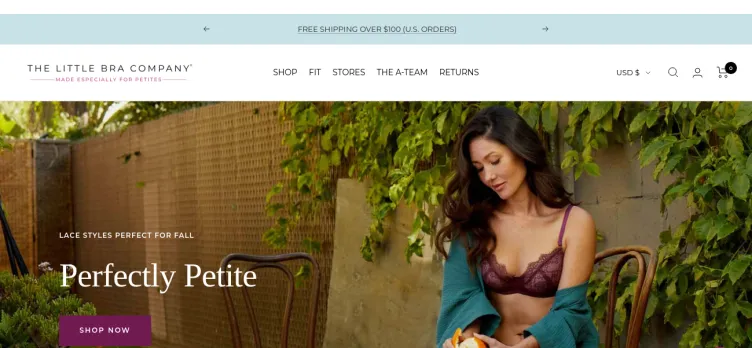 Screenshot The Little Bra Company