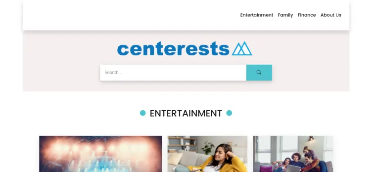 Screenshot Centerests.com