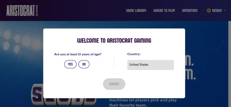Screenshot Aristocrat Gaming