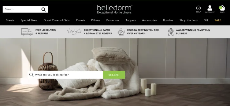 Screenshot Belledorm