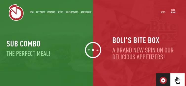 Screenshot PizzaBolis.com