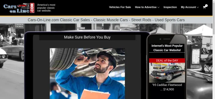 Screenshot Cars-On-Line.com