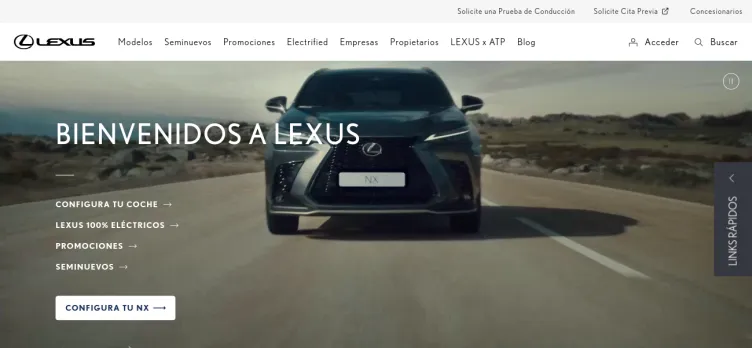 Screenshot LexusAuto.es