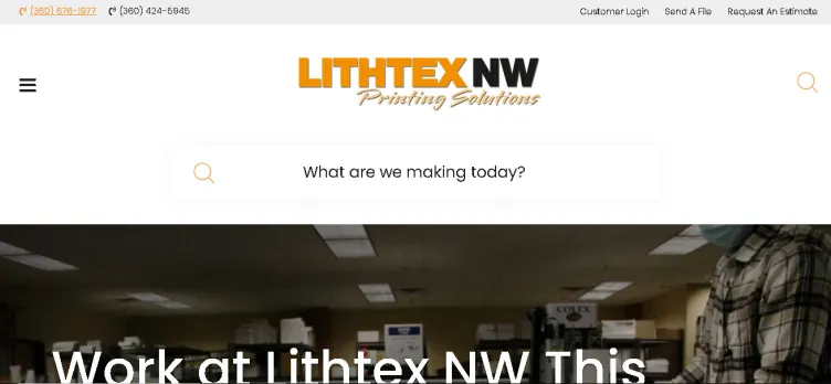 Screenshot LithtexNW.com