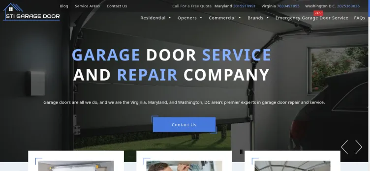 Screenshot STI Garage Door