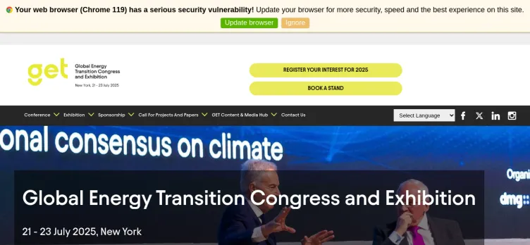 Screenshot GetCongress.com