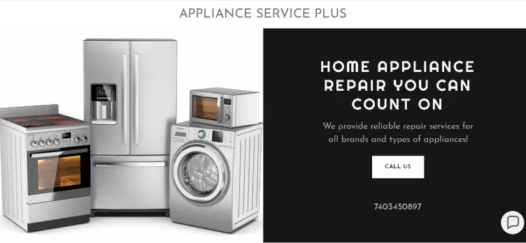 Screenshot APPLIANCE SERVICE PLUS