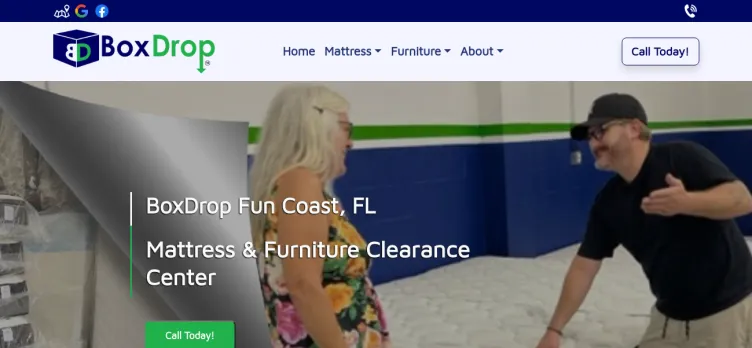 Screenshot BoxDropFunCoast.com