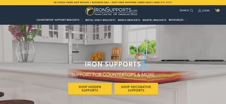Screenshot IronSupports
