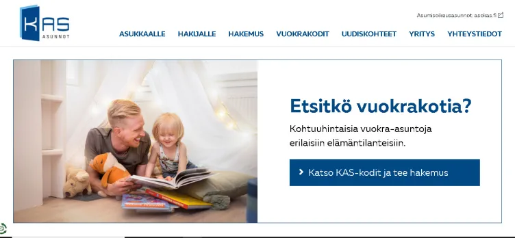 Screenshot Kas.fi