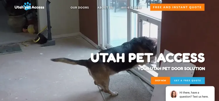 Screenshot Utah Pet Access