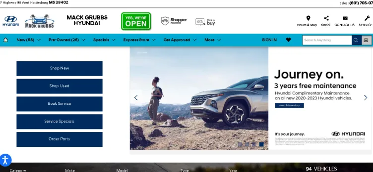 Screenshot Mack Grubbs Hyundai