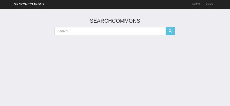 Screenshot SEARCHCOMMONS