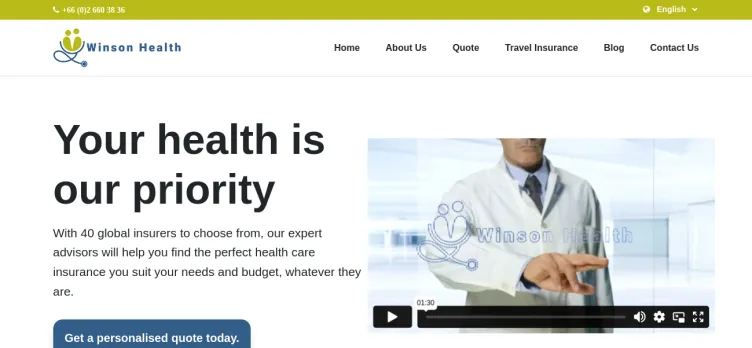 Screenshot Winson Health