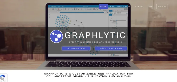 Screenshot Graphlytic.com