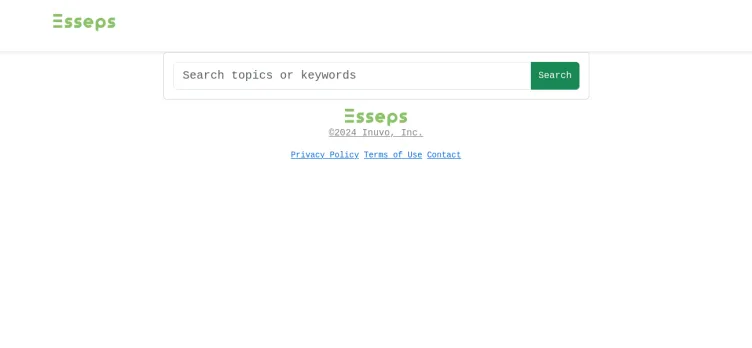 Screenshot Esseps.com