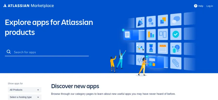 Screenshot Atlassian Marketplace