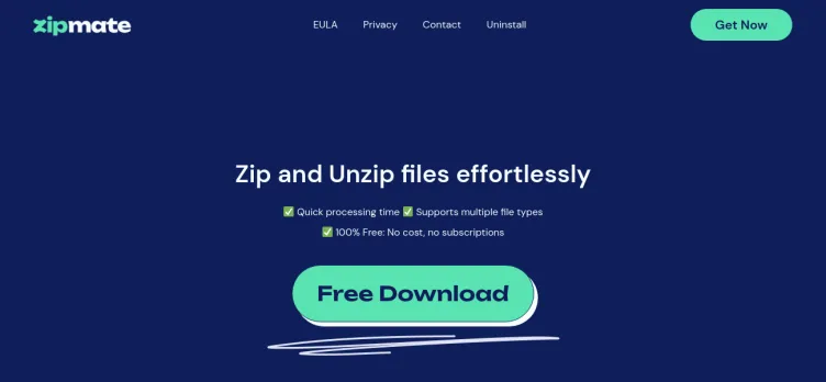 Screenshot ZipMate