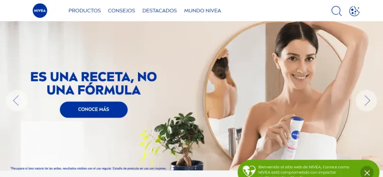 Screenshot Nivea.com.gt