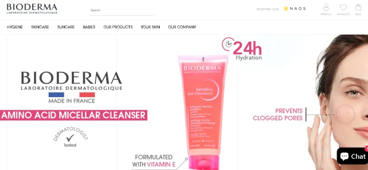 Screenshot Bioderma