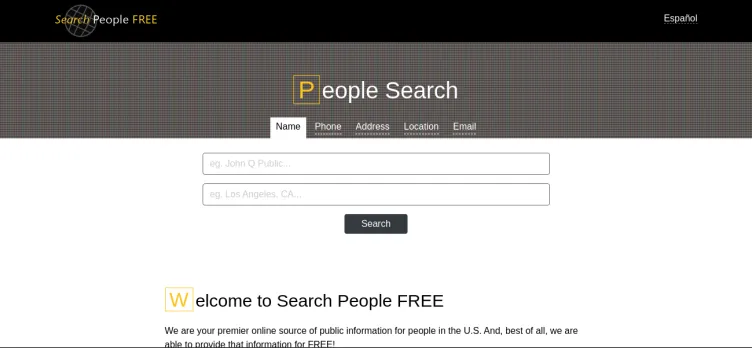 Screenshot Search People Free
