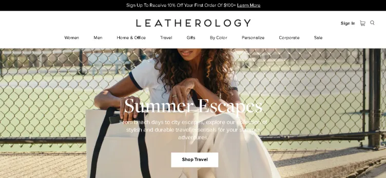 Screenshot Leatherology