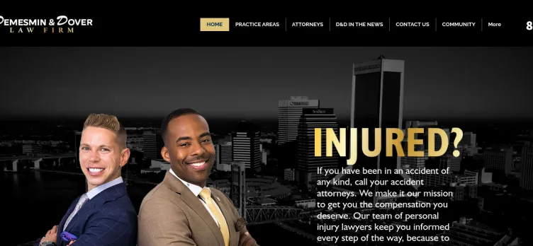 Screenshot www.youraccidentattorneys.com