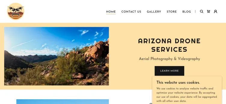 Screenshot Arizona Drone Services