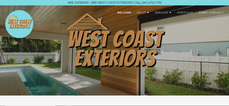 Screenshot West Coast Exteriors