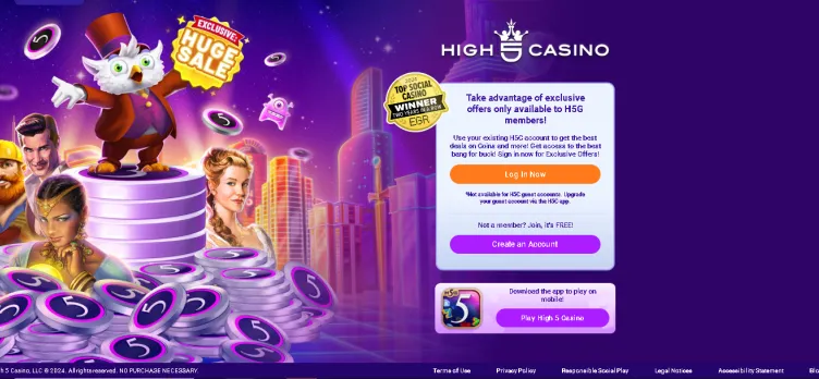 Screenshot High5Casino.com