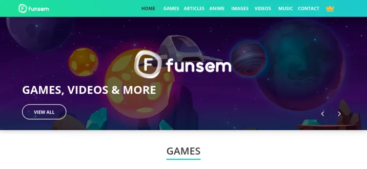 Screenshot FunSem Services