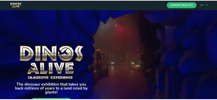 Screenshot Dinos Alive Exhibit