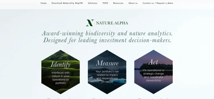 Screenshot Nature Alpha