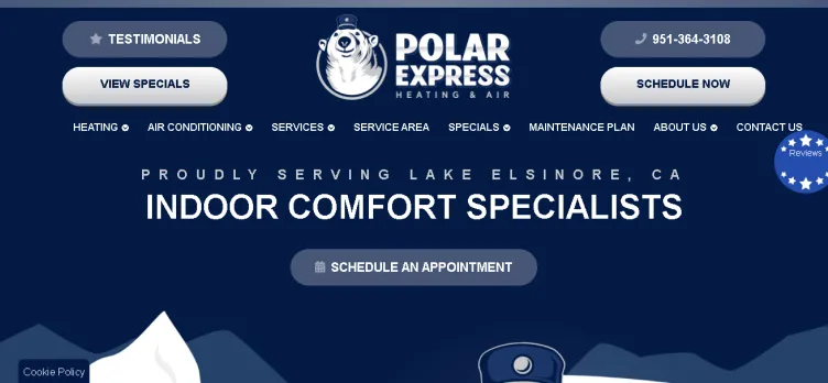 Screenshot Polar Express Comfort