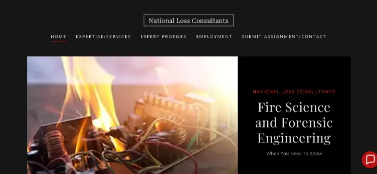 Screenshot National Loss Consultants