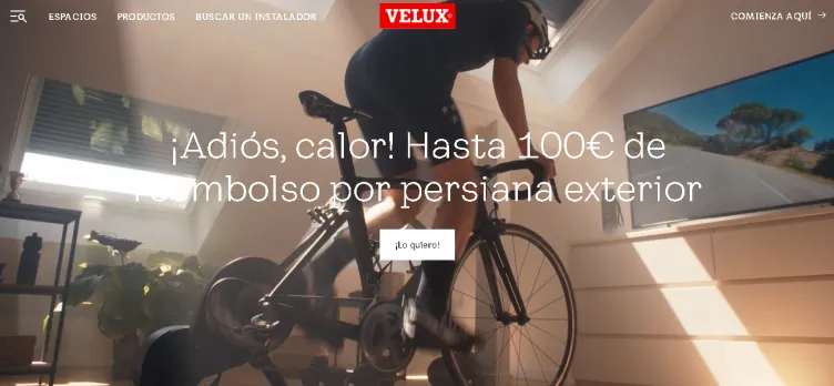 Screenshot Velux.es