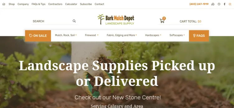 Screenshot Bark Mulch Depot