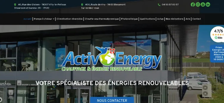 Screenshot Activ Energy