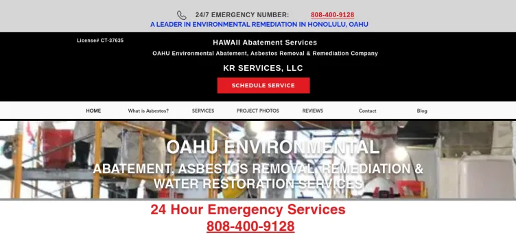 Screenshot Hawaii Abatement Services