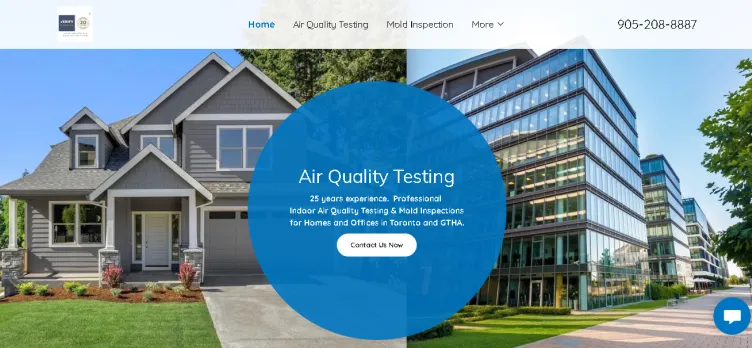 Screenshot Verify Air Quality Test