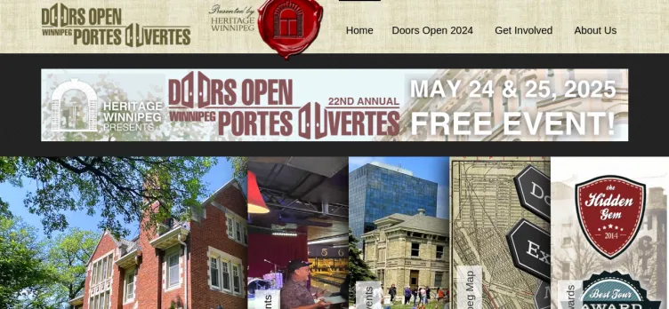 Screenshot Doors Open Winnipeg