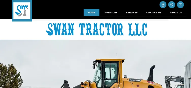 Screenshot SwanTractor.com